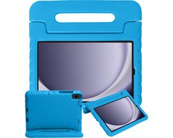 Hoesje - Geschikt voor Samsung Galaxy Tab A11 / A9 - Kinderhoes Shockproof Bumper - Kidsproof Case - Tablethoes - Kinder Hoes Cover - Blauw