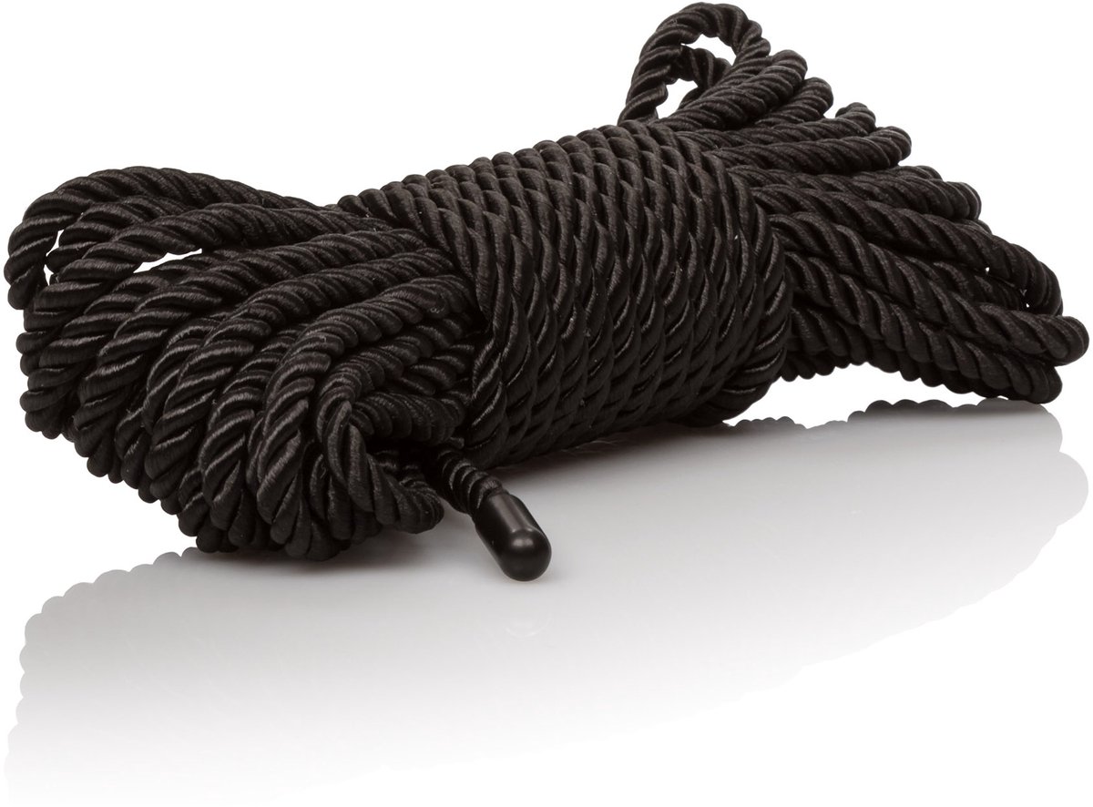 CalExotics Scandal BDSM Rope - Zwart - 10 meter