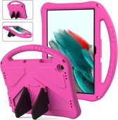 Samsung Galaxy Tab A9 Plus - Hoesje Kinder Hoes Kids Case Shock Proof (11 inch) - roze - Tab A9+