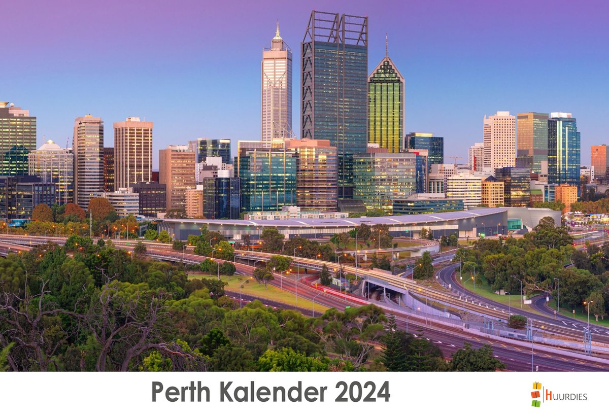 XL 2024 Kalender Jaarkalender Perth bol