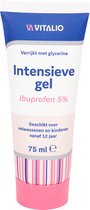 Vitalio Ibuprofen gel 5 % tube 75 ml - Intensieve gel - Te gebruiken bij stijve en stramme spieren - Verrijkt met glycerine