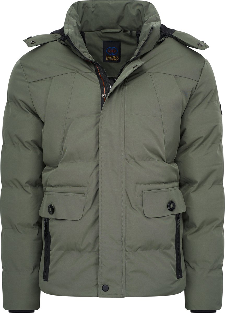 Mario Russo Ranger Jacket - Jas Heren - Winterjas Heren - Waterafstotend - Winddicht - Groen - M