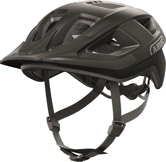 Fietshelm ABUS ADURO 3.0 race black L - 58-62 cm - zwart - Geschikt voor gebruik op elektrische fietsen - stadsfietsen - 320 g — afbeelding 5