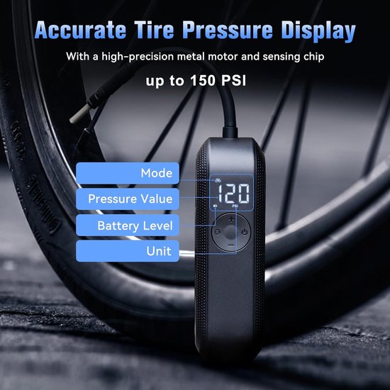 CYCPLUS AS2 Pro Cube Elektrische Accu Pomp