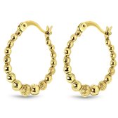 Juwelier Zwartevalk - 14 karaat gouden oorbellen 12.269-