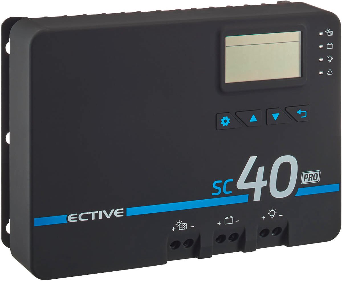 ECTIVE SC 40 Pro MPPT zonne-laadregelaar 12V/24V 40A
