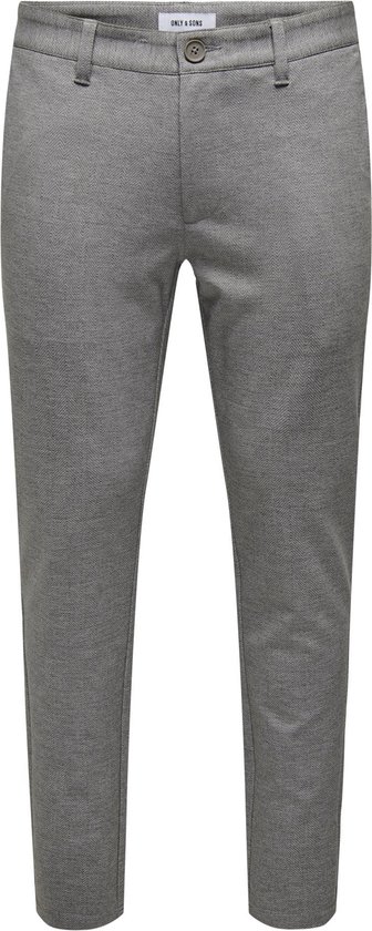 ONLY & SONS ONSMARK PANT HERRINGBONE PRINT GW 3361BF Heren Broeken - Maat W30 X L32