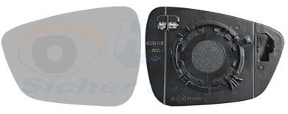 VanWezel 1908837 - Miroir rétroviseur gauche pour Ford Kuga de 03/2020 à maintenant