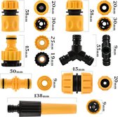 High-quality - This garden hose connector set is made of high-quality \ Tap Connector Washers