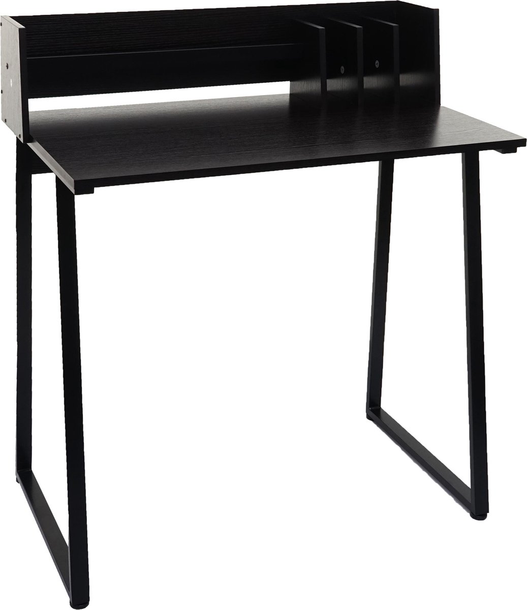 HOMCOM Computerbureau, multifunctioneel, 100 x 55 x 82 cm, MDF en metaal
