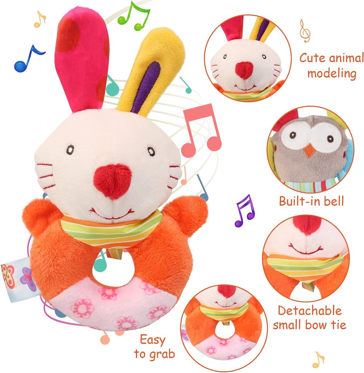 Grab Ling to Rattle, jouets pour bébé, ensemble de hochet pour bébé,  speelgoed pour