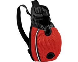 The Kangaroo Petbag - Rood - draagtassen - Reistassen - katten - honden