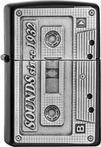 Aansteker Zippo Cassette Tape Emblem