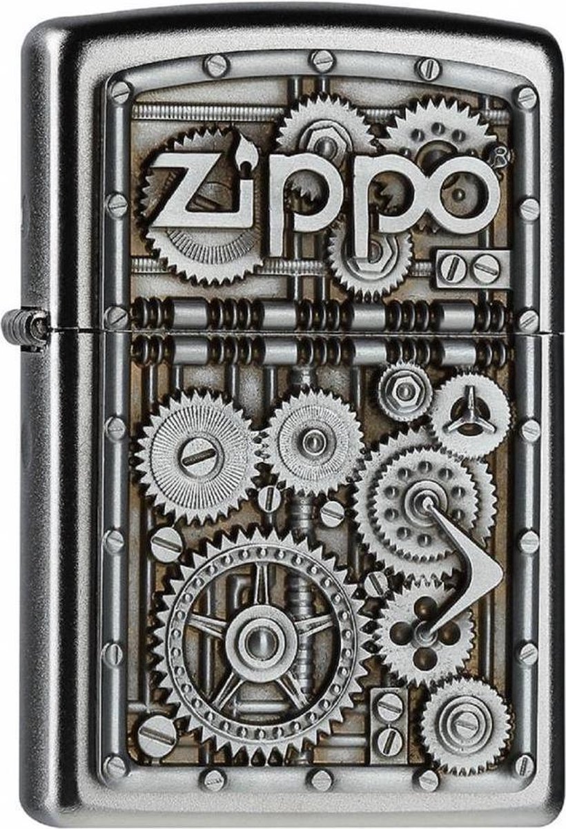 Aansteker Zippo Gear Wheels Emblem - Zippo