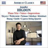 Adam Neiman, Cypres String Quartet - Higdon: Piano Trio/Voices/Impressions (CD)