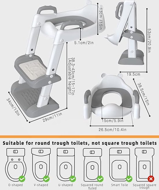 kindertoiletbril \ kinder Plaspot Toilet seat for children bol