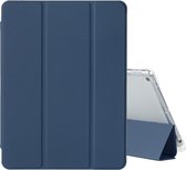 Geschikt Voor iPad 9/8/7 Hoes - 9e/8e/7e Generatie - 2021/2020/2019 - 10.2 Inch - Folio Case Cover - Shockproof - Met Autowake - Met Standaard - Hoesje Met Pencil Houder - Dun - Blauw