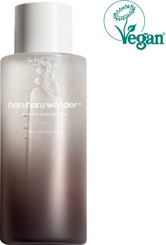 haruharu wonder Black Rice - Hyaluronic Toner Free of Alcohol Fragrance 300ml [Korean Skincare]