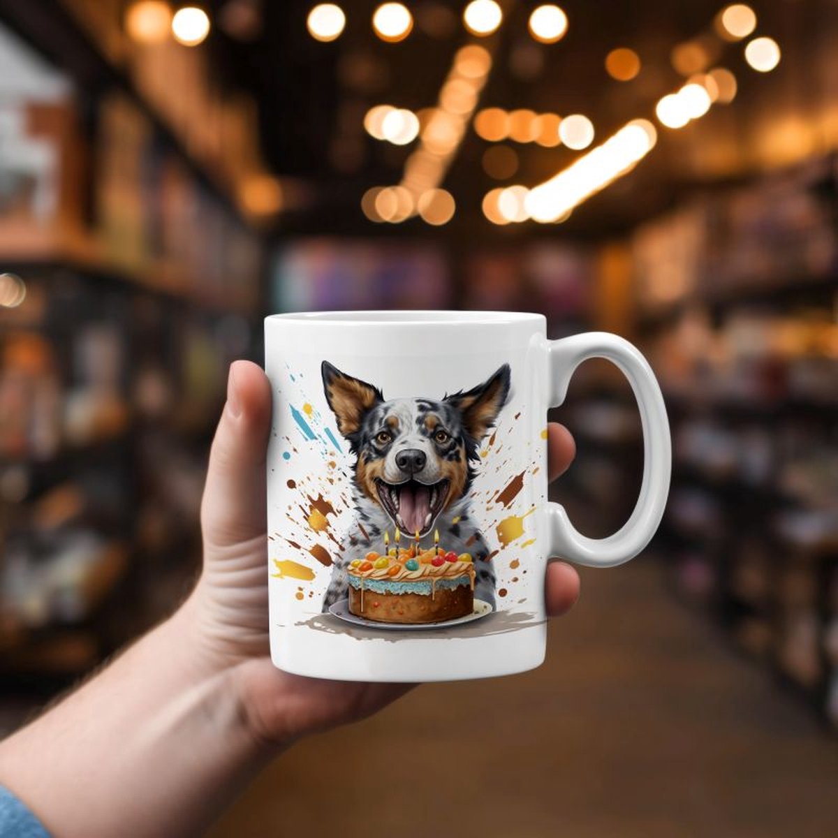 Beker cadeau voor haar of hem, kerst, verjaardag, honden liefhebber, zus, broer, vriendin, vriend, collega, moeder, vader, hond