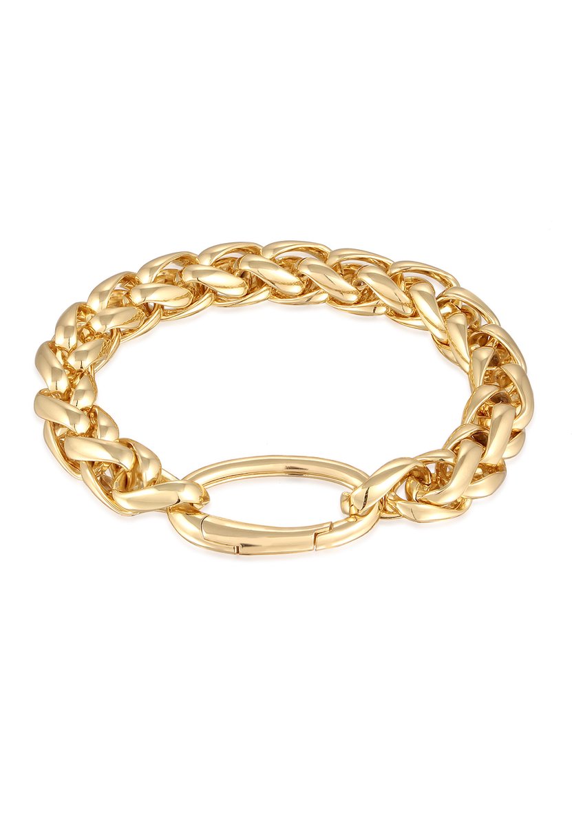 Elli - Armband - Dames Schakels Basis Ringsluiting Goudkleurig - Dames