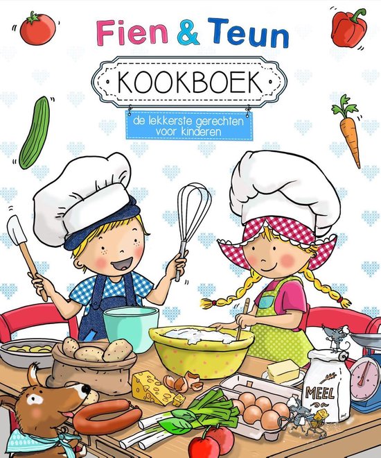 Fien en Teun - Fien & Teun Kookboek cadeau voor een kind van 5 jaar