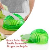Quick Salad Maker Snelle Slawasser – Droger en Snijder