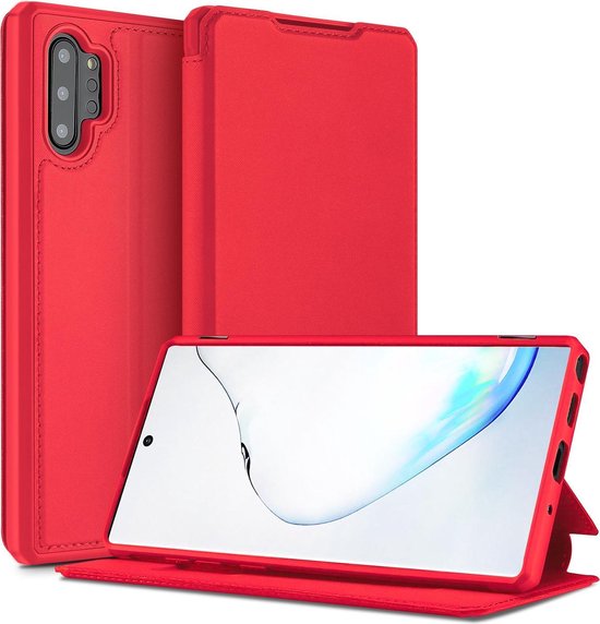 schrijven Heup Oppervlakte Samsung Galaxy Note 10 Plus hoes - Dux Ducis Skin X Case - Rood | bol.com