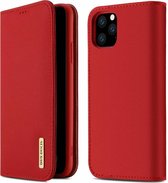 iPhone 11 Pro Max hoesje - Dux Ducis Wish Wallet Book Case - Rood