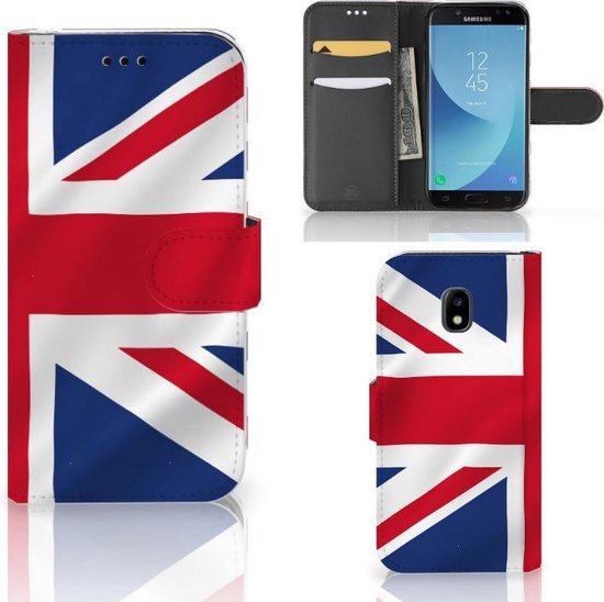 ongerustheid schilder antiek Bookstyle Case Samsung Galaxy J3 2017 Telefoonhoesje Groot-Brittannië |  bol.com