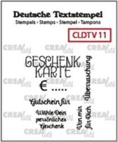 Crealies Text & So stempel Duits Verschiedene 11