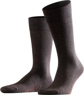 FALKE Family Heren Sokken - Donkerbruin - Maat 39-42