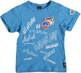 Replay stevig zacht blauw jongens shirt - Maat 98