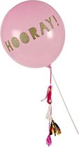 Ballon op stok - Roze