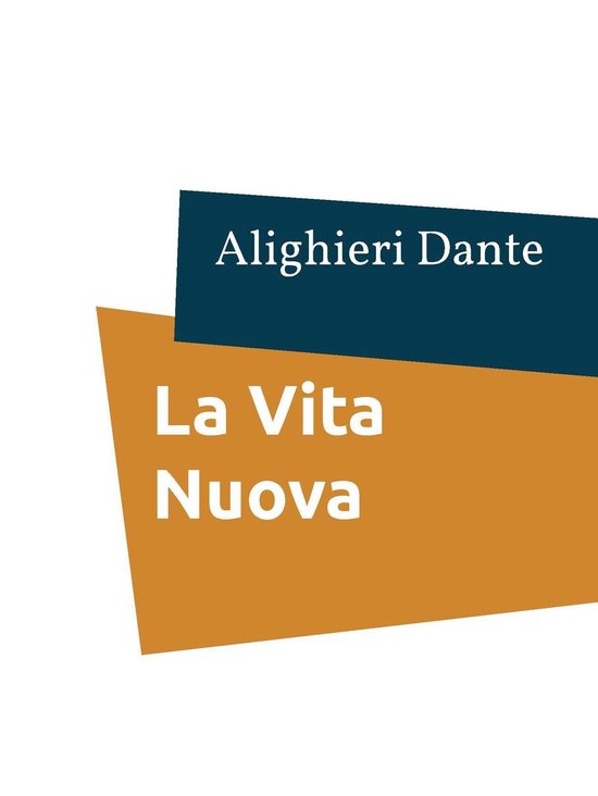 La Vita Nuova - cover