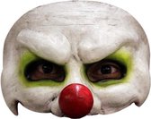 Partychimp Halfmasker Clown Halloween Masker voor bij Halloween Kostuum Volwassenen Carnaval - Latex- One Size