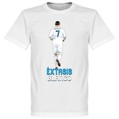 Madrid Ã‰xtasis Blanco Ronaldo T-Shirt - 5XL