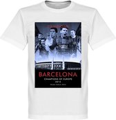 Barcelona Champions League Winners T-Shirt 2015 - XS