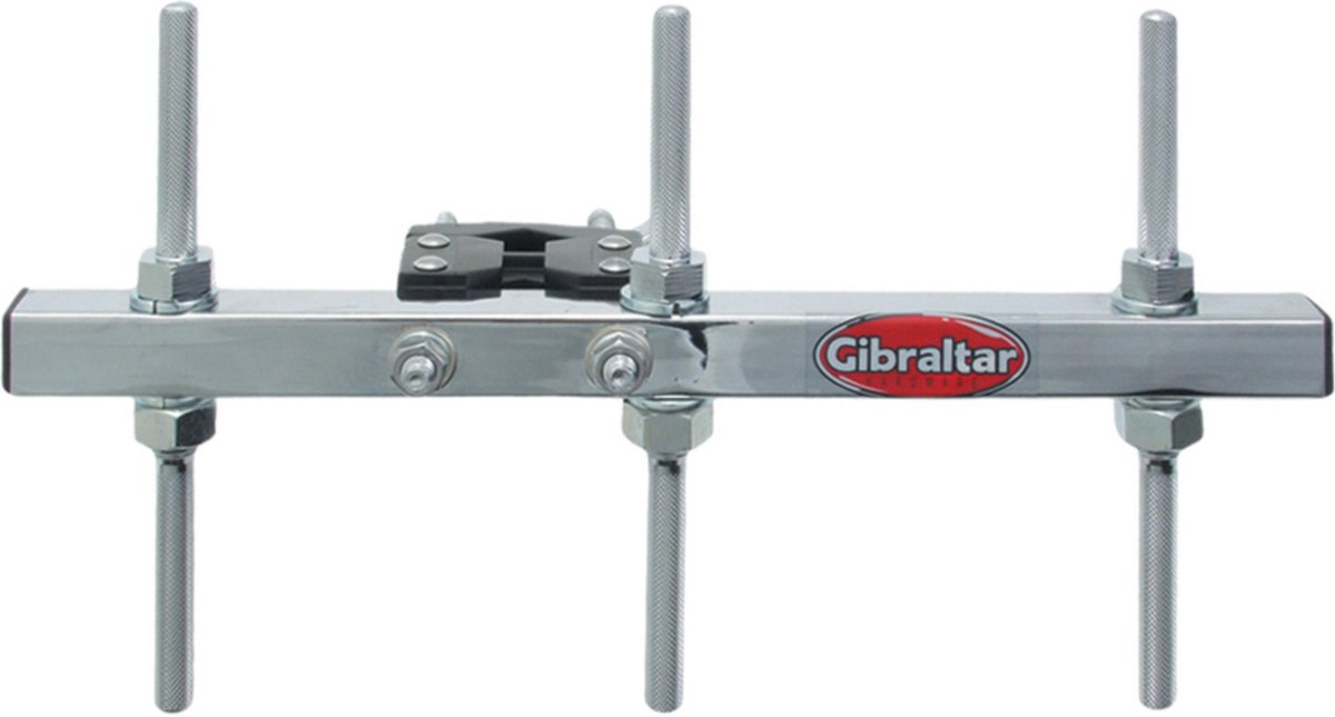 Gibraltar GAB12 percussie houder, 3 Rods, L:30cm met Multiklem - Hardware voor percussie