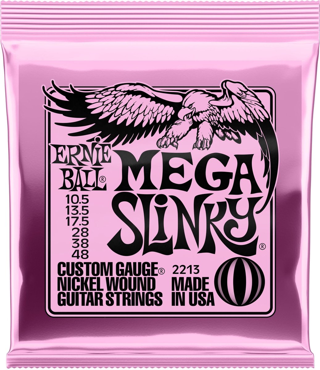 Ernie Ball EB2213 Slinky 10.5-48 elektrische gitaarvertelling
