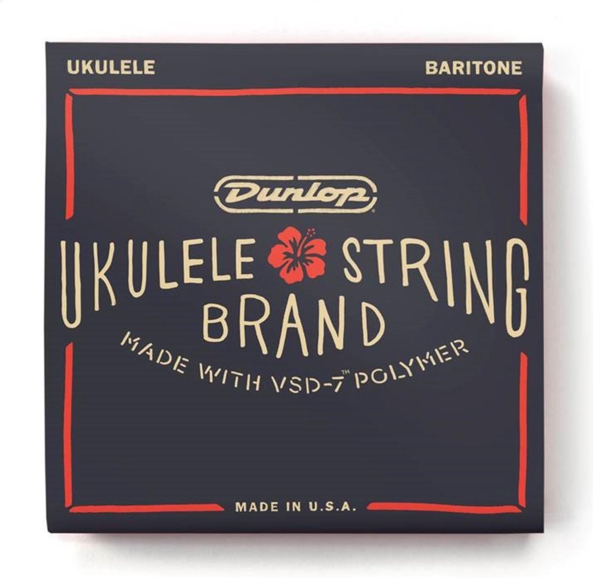 Dunlop DUQ304 Ukulele Baritone 26-35w snarenset (D-G-B-E stemming)