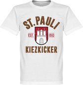 St. Pauli Established T-Shirt - Wit - XS