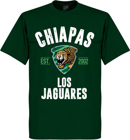 Chiapas Estabished T-Shirt - Donkergroen - XL
