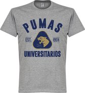 Pumas Unam Established T-shirt - Grijs - XXXXL