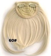 Pony hair extension clip in blond - 60#