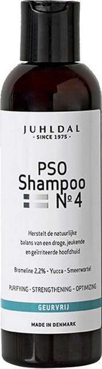 Juhldal PSO Shampoo No 4 voor en jeukende, droge en geirriteerde hoofdhuid  | bol.com