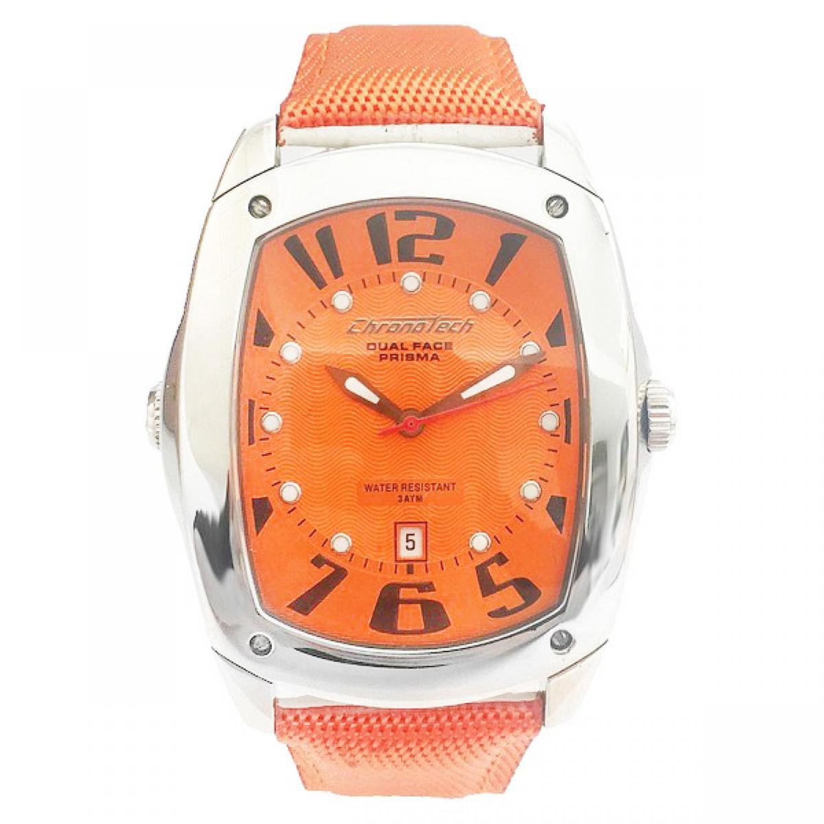 Horloge Uniseks Chronotech CT7696M-04 Omkeerbaar (42 Mm)