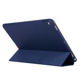 Shop4 - iPad Air (2019) Hoes - Smart Book Case Folio Blauw