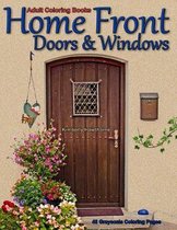 Adult Coloring Books Home Front Doors & Windows