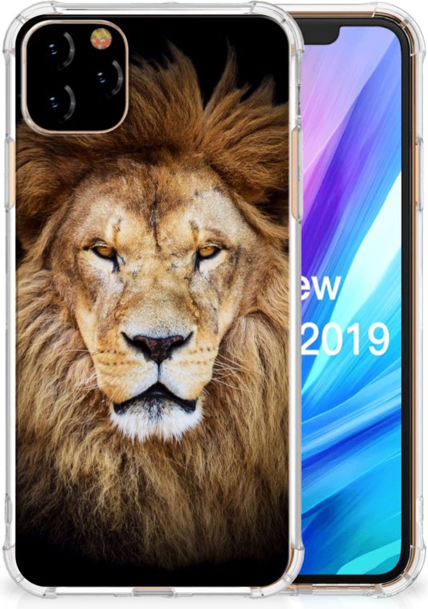 Apple iPhone 11 Pro Max Case Anti-shock Leeuw