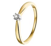 The Jewelry Collection Ring Diamant 0.05ct H Si - Goud